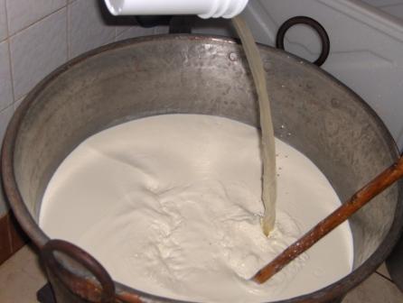 da latte a formaggio